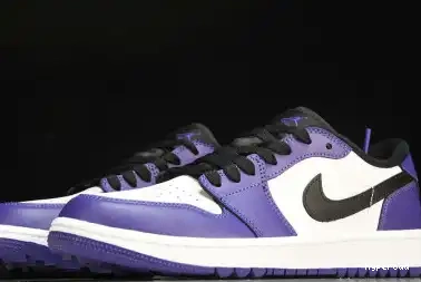 Hyperoad Golf Jordan Low 1 Purple